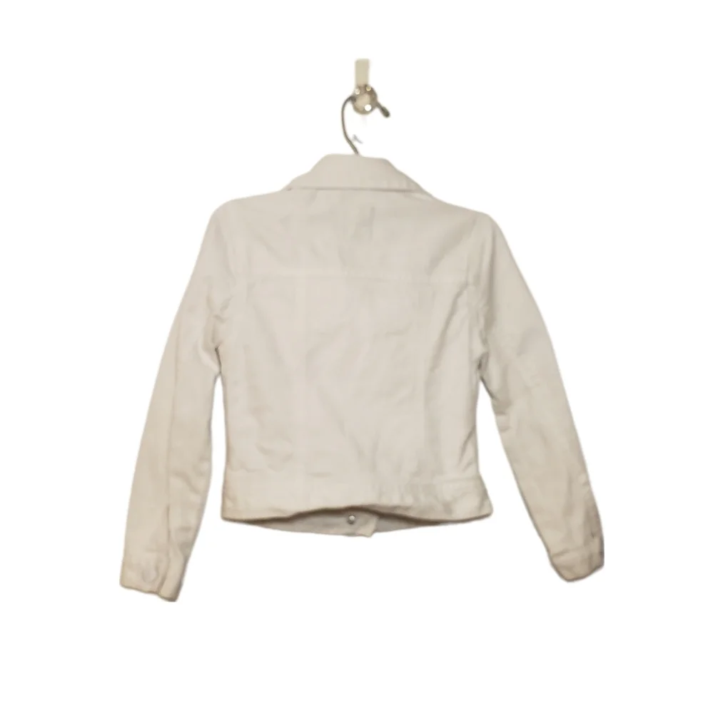 Gap Kids XS White Denim Jean Jacket